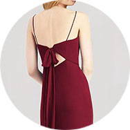 Wholesale Tie Back Bridesmaid Dresses