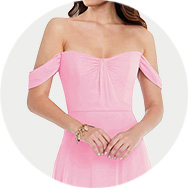 Wholesale Flounce Sleeves Bridesmaid Dresses
