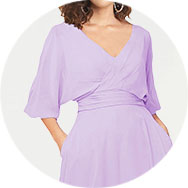 Wholesale Half Sleeves Bridesmaid Dresses